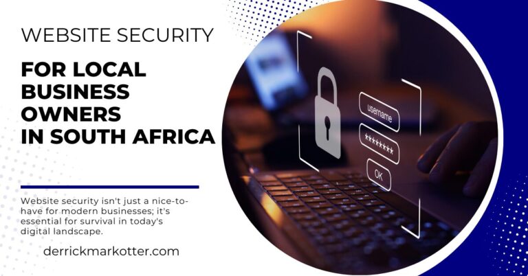 Website Security for Local Business Owners in South Africa